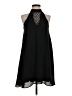Alya 100% Polyester Solid Black Cocktail Dress Size S - photo 1