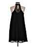 Alya 100% Polyester Solid Black Cocktail Dress Size S - photo 2