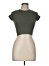 Out From Under Green Short Sleeve Turtleneck Size M - photo 1