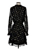Blu Pepper 100% Polyester Polka Dots Black Cocktail Dress Size XS - photo 2