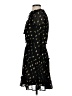 Blu Pepper 100% Polyester Polka Dots Black Cocktail Dress Size XS - photo 5