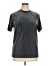 Shein Gray Short Sleeve Top Size XL - photo 1