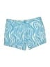 Lilly Pulitzer 100% Cotton Paisley Blue Shorts Size 2 - photo 1