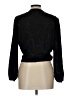 Madewell 100% Polyester Black Long Sleeve Blouse Size L - photo 2