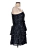 Trixxi 100% Polyester Stars Blue Cocktail Dress Size L - photo 4