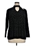 Belldini Black Long Sleeve Top Size 1X - photo 1