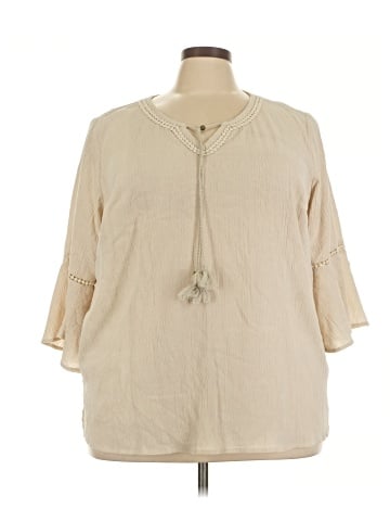 D&Co. 3/4 Sleeve Blouse (view 1)