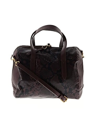 Fossil Leather Satchel (view 1)