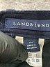 Lands' End Solid Black Shorts Size 18 - photo 3