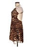 PrettyLittleThing 100% Polyester Animal Print Brown Cocktail Dress Size 10 - photo 5