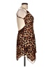 PrettyLittleThing 100% Polyester Animal Print Brown Cocktail Dress Size 10 - photo 4