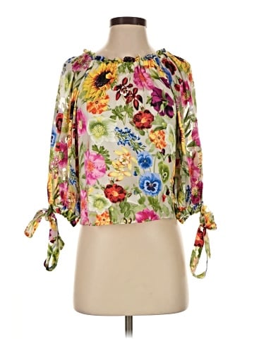 Alice + Olivia 3/4 Sleeve Blouse (view 1)