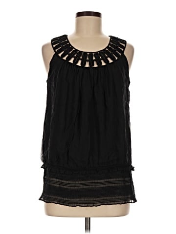 Catherine Malandrino Sleeveless Silk Top (view 1)