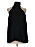 Galvan Black Sleeveless Blouse Size 10 - photo 1