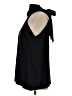 Galvan Black Sleeveless Blouse Size 10 - photo 5