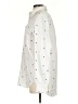 Lands' End Stars Ivory Long Sleeve Button-Down Shirt Size S - photo 5