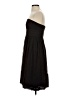 J.Crew 100% Silk Solid Brown Black Cocktail Dress Size 4 (petite) - photo 5