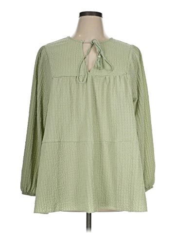 Ellos 3/4 Sleeve Blouse (view 1)