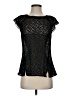 Pixley Black Short Sleeve Top Size S - photo 1