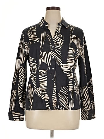Nic + Zoe Long Sleeve Blouse (view 1)