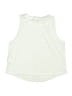 Athleta 100% Polyester Ivory Sleeveless T-Shirt Size XS (kids) - photo 2