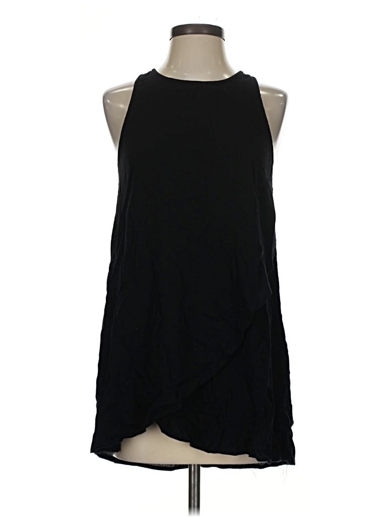 Pre-owned Forever 21 Sleeveless Blouse In Black