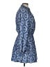 Cupshe 100% Polyester Paisley Blue Casual Dress Size L - photo 4