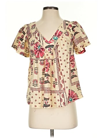 Haute Hippie Short Sleeve Blouse (view 1)