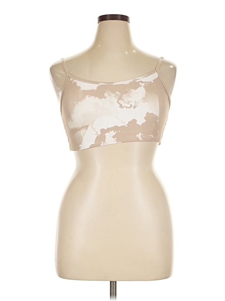 Pre-owned Sage Collective Sports Bra In Tan