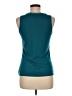 Apostrophe Teal Sleeveless Top Size M - photo 2