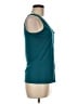 Apostrophe Teal Sleeveless Top Size M - photo 4