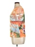 Disney 100% Polyester Tropical Orange Short Sleeve T-Shirt Size 15 - 17 - photo 5