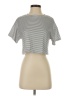 Unbranded Stripes Silver Gray Short Sleeve T-Shirt Size S - photo 1