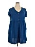 Lularoe Blue Casual Dress Size 2X - photo 1