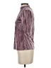 Pilcro Burgundy Short Sleeve Blouse Size XS - photo 5