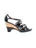 Tahari Black Wedges Size 9 - photo 1