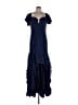 Rene Ruiz 100% Polyester Blue Cocktail Dress Size 10 - photo 1