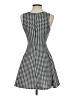 Aqua Houndstooth Gray Cocktail Dress Size S - photo 2