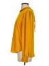 Ann Taylor LOFT 100% Polyester Yellow Long Sleeve Blouse Size S - photo 5