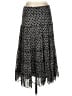 Max Edition Print Black Casual Skirt Size S - photo 1