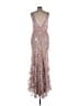 Mac Duggal 100% Polyester Pink Cocktail Dress Size 12 - photo 2