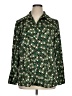 ELOQUII 100% Polyester Floral Green Long Sleeve Blouse Size 14 Plus - photo 1
