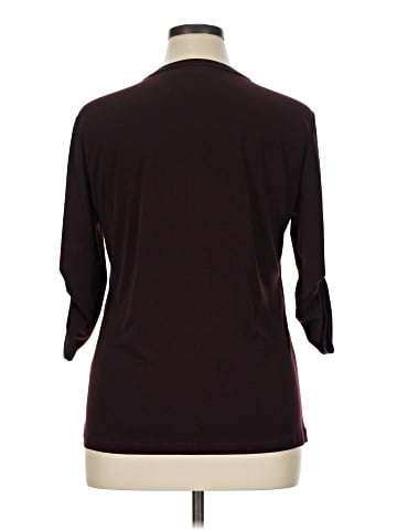 7th Avenue Design Studio New York & Company 3/4 Sleeve Top (view 2)