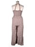 Jessica Simpson 100% Rayon Tweed Brown Jumpsuit Size XL - photo 2