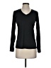 Unbranded 100% Polyester Black Long Sleeve T-Shirt Size S - photo 1