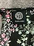 Bobeau Floral Black Short Sleeve Blouse Size 2X - photo 7
