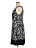 Connected Apparel Graphic Gray Casual Dress Size 14 - photo 5