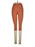Calia Color Block Orange Active Pants Size S - photo 1