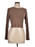 Yogalicious Brown Long Sleeve Top Size L - photo 1