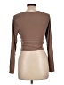 Yogalicious Brown Long Sleeve Top Size L - photo 2